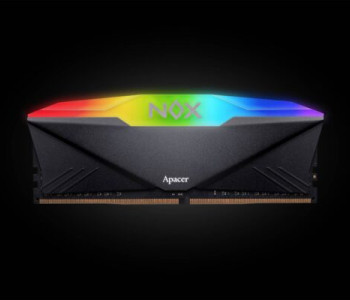 Apacer DDR4 DIMM 2666-16 1024×8 16GB 1.2V OC NOX RGB AURA2 w/HS RP (AH4U16G26C08YNBAA-1)