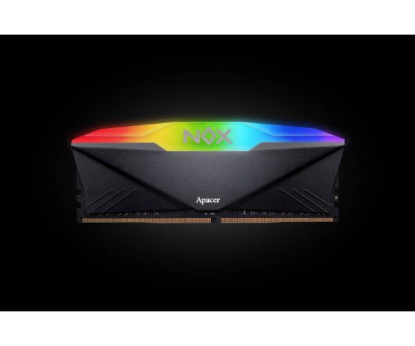 Apacer DDR4 DIMM 2666-16 1024×8 16GB 1.2V OC NOX RGB AURA2 w/HS RP (AH4U16G26C08YNBAA-1)