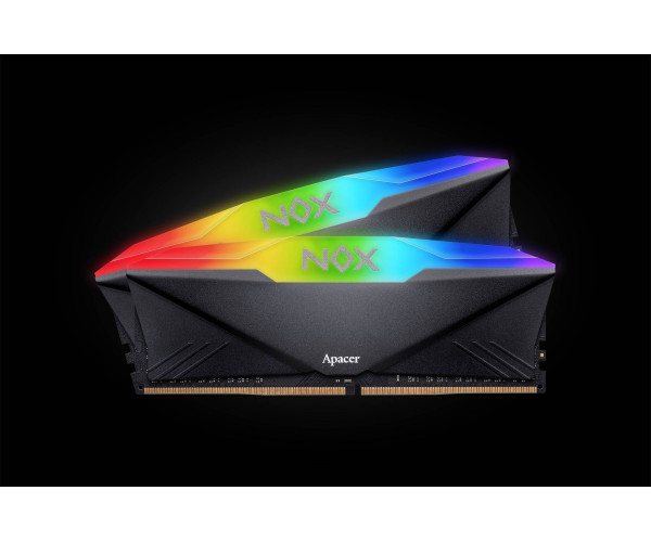 APACER NOX 8GB DDR4 3600MHz RGB AURA2 DIMM DESKTOP RAM