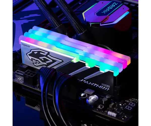 APACER PANTHER 32GB 6000MHZ DDR5 CL40 RGB GAMING DESKTOP RAM