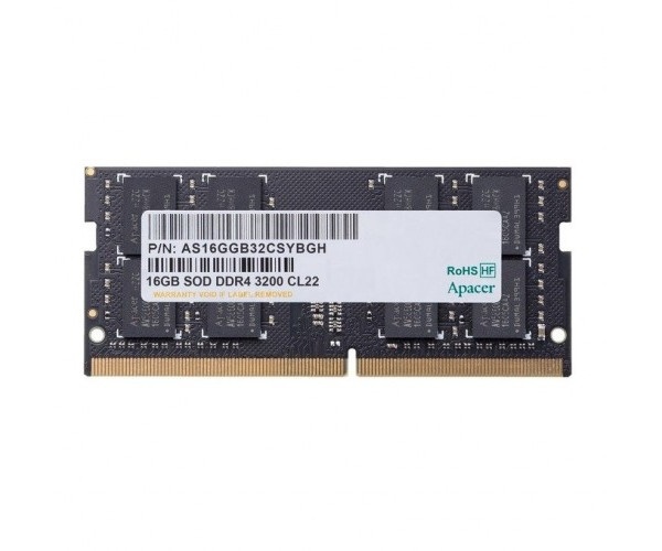 Apacer 16GB DDR4 3200MHz Laptop RAM #ES.16G21.GSH