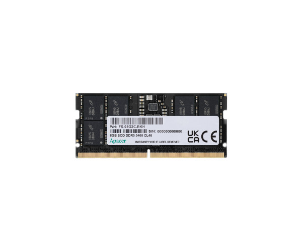 APACER 8GB DDR5 5600MHz LAPTOP RAM (FS.08G2C.RKH)