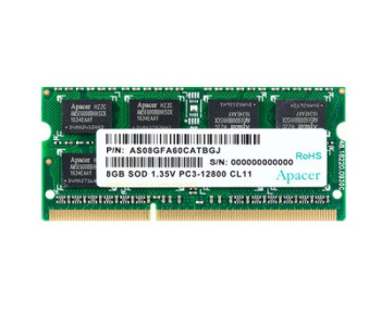 Apacer 8GB DDR3 1600MHz Laptop RAM #DV.08G2K.KAM