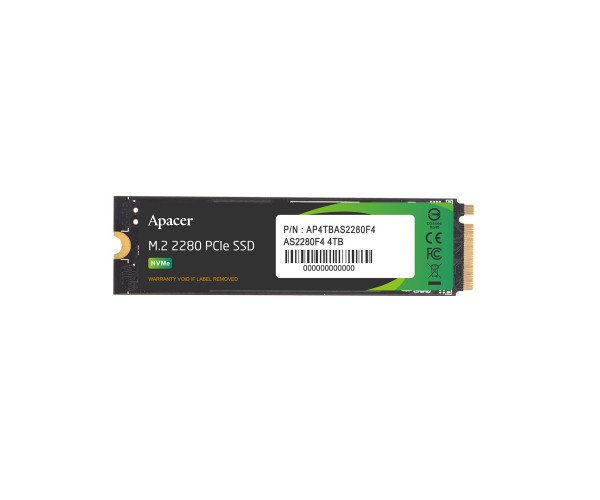 Apacer AS2280F4 1TB M.2 PCIe Gen5 x4 SSD with Heatsink #AP1TBAS2280F4-1