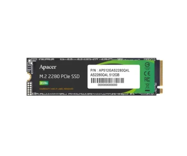 Apacer AS2280Q4L 512GB M.2 PCIe Gen4 x4 SSD