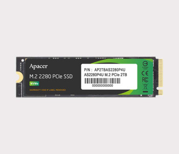 Apacer 2TB AS2280P4U M.2 PCIe Gen3 x4 NVMe SSD #AP2TBAS2280P4U-1