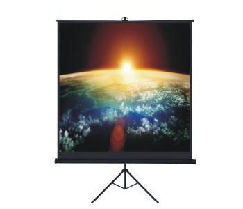 PC Power 96 inch x 96 inch Tripod Projection Screen