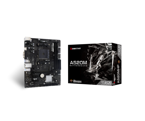 Biostar A520MHP V 6.0 Socket Am4 DDR4 Motherboard