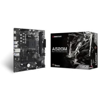 BIOSTAR A520MT DDR4 AMD AM4 Micro ATX Motherboard