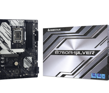 Biostar B760A-SILVER DDR5 12th/13th/14th Gen Gaming Motherboard
