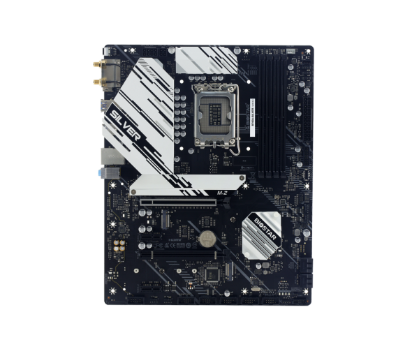 Biostar B760A-SILVER DDR5 12th/13th/14th Gen Gaming Motherboard