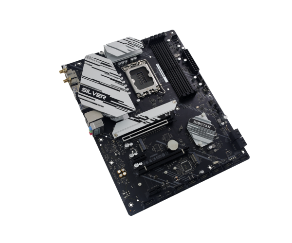 Biostar B760A-SILVER DDR5 12th/13th/14th Gen Gaming Motherboard