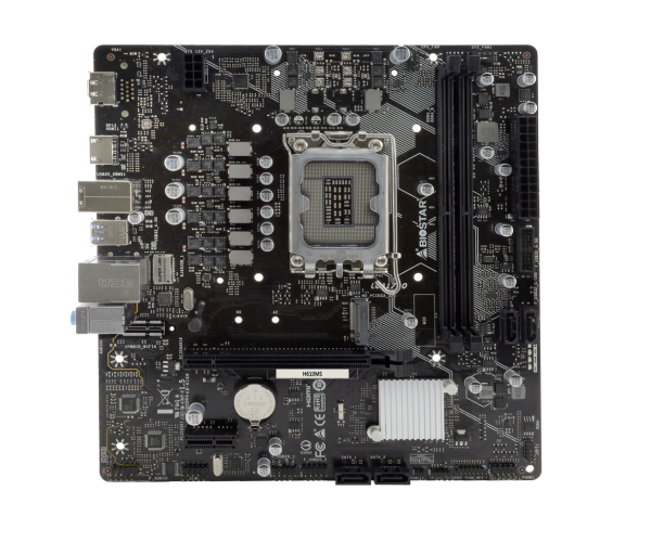 Biostar H610MS DDR4 12th/13th/14th Gen LGA1700 Socket Motherboard