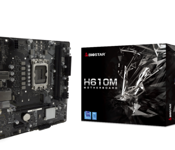 Biostar H610MT-E DDR4 12th/13th/14th Gen LGA1700 Micro ATX Motherboard
