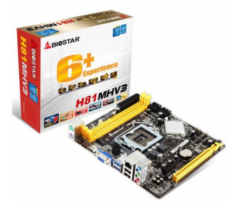 Biostar H81MHV3 Motherboard