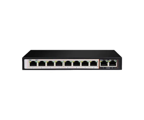 D-Link DGS-F1010P-E 10 Port Unmanaged PoE Switch