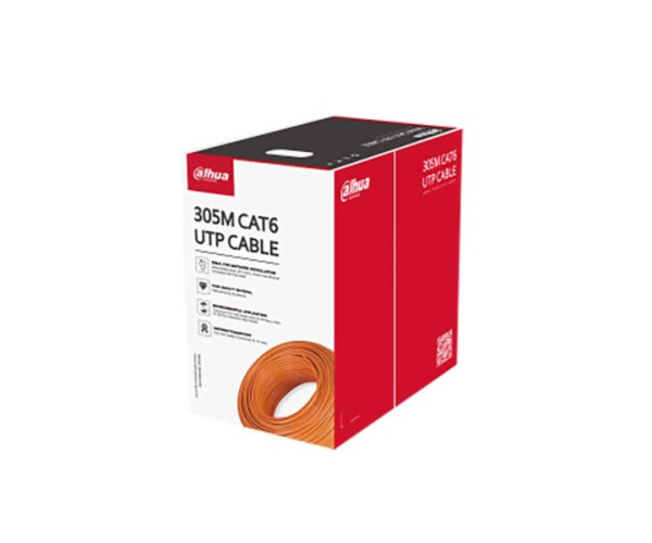 Dahua DH-PFM922I-6UN-C 23AWG UTP CAT6 Cable 305M
