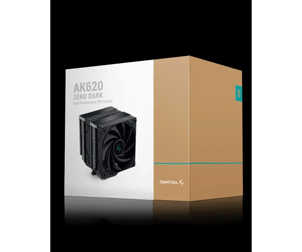 DeepCool AK620 Zero Dark High Performance CPU Cooler