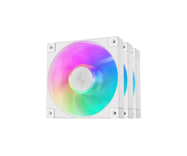 Deepcool FD12 ARGB WH (3 in 1) 120mm Cooling Fan