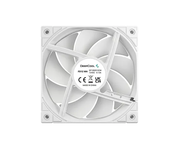 Deepcool FD12 WH (3 in 1) 120mm Cooling Fan