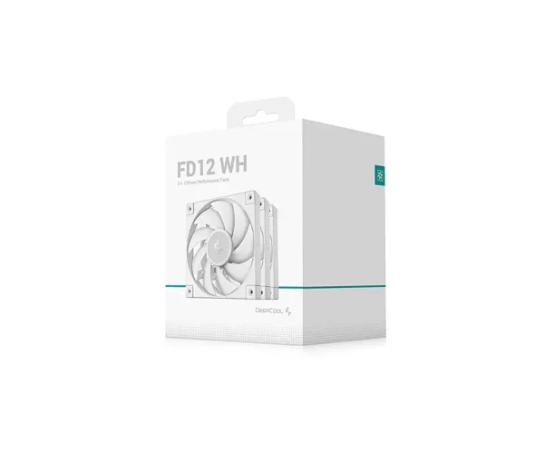 Deepcool FD12 WH (3 in 1) 120mm Cooling Fan