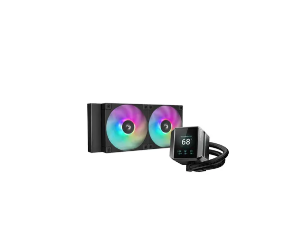 DeepCool MYSTIQUE 240 ARGB LCD Liquid Cooler