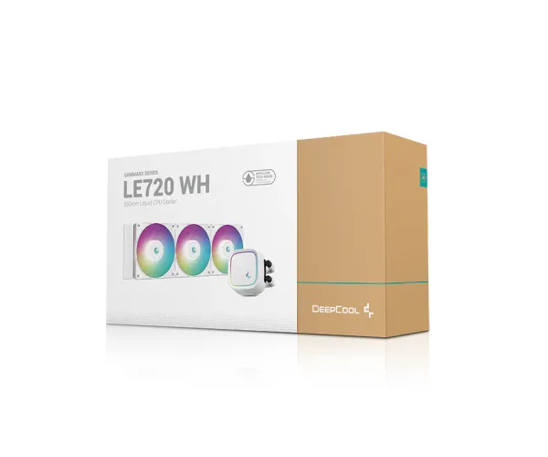 DeepCool LE720 WH All-In-One ARGB Liquid Cooler