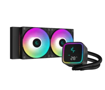 DeepCool LS520 SE Digital 240mm AIO Liquid Cooler with Status Display