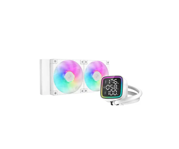 DeepCool LD240 WH 240mm Liquid Cooler With Status Display