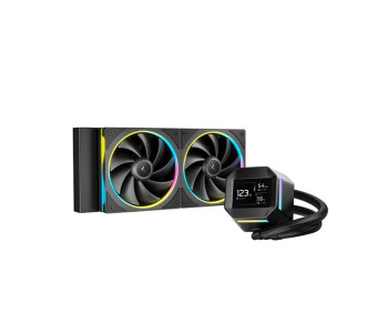 Deepcool LM240 ARGB-Liquid Cooler with Mini LCD Screen