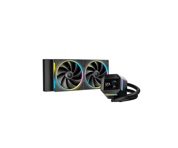 Deepcool LM240 ARGB-Liquid Cooler with Mini LCD Screen