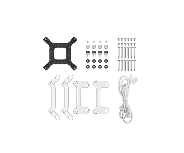 Deepcool LQ360 WH 360mm Dashboard Display Liquid Cooler
