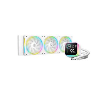 Deepcool LQ360 WH 360mm Dashboard Display Liquid Cooler