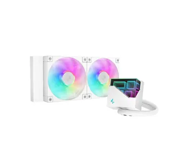 DeepCool LT240 ARGB WH 240mm Liquid CPU Cooler