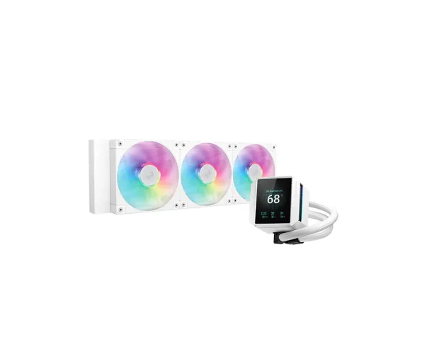 DeepCool MYSTIQUE 360 ARGB WH LCD Liquid Cooler