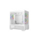 DeepCool CG380 3F WH Panoramic Dual Tempered Glass M-ATX Case