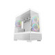 DeepCool CG380 3F WH Panoramic Dual Tempered Glass M-ATX Case