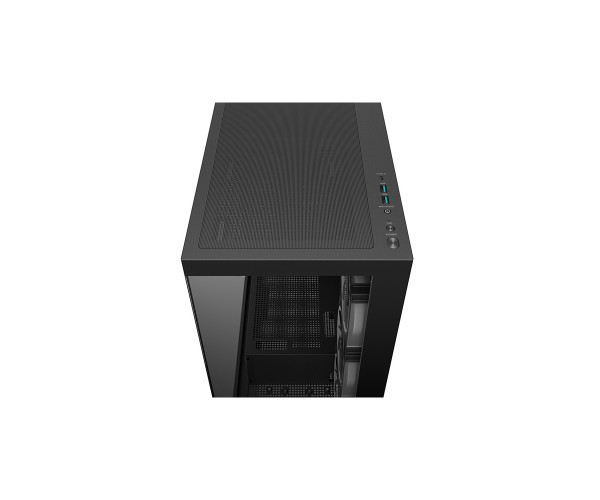 DeepCool CG580 4F V2 Panoramic Glass Panels Single Chamber ATX Fishtank Case with 4 ARGB PWM Fans