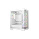 DeepCool CG580 4F V2 WH Panoramic Glass Panels Single Chamber ATX Fishtank Case with 4 ARGB PWM Fans