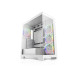 DeepCool CG580 4F V2 WH Panoramic Glass Panels Single Chamber ATX Fishtank Case with 4 ARGB PWM Fans