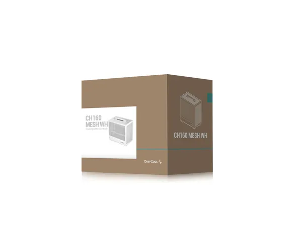DeepCool CH160 MESH WH Portable High Airflow M-ITX Case