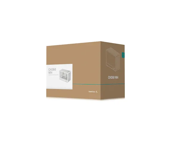DeepCool CH260 WH High Airflow M-ATX Compact Case