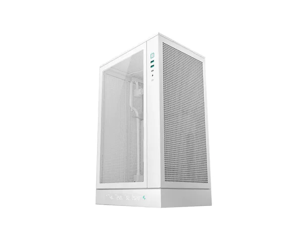 DeepCool CH270 Digital WH M-ATX Compact Case with Data Screen