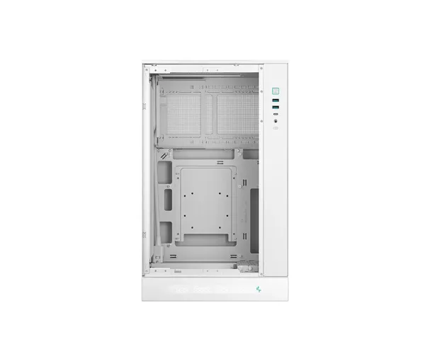DeepCool CH270 Digital WH M-ATX Compact Case with Data Screen