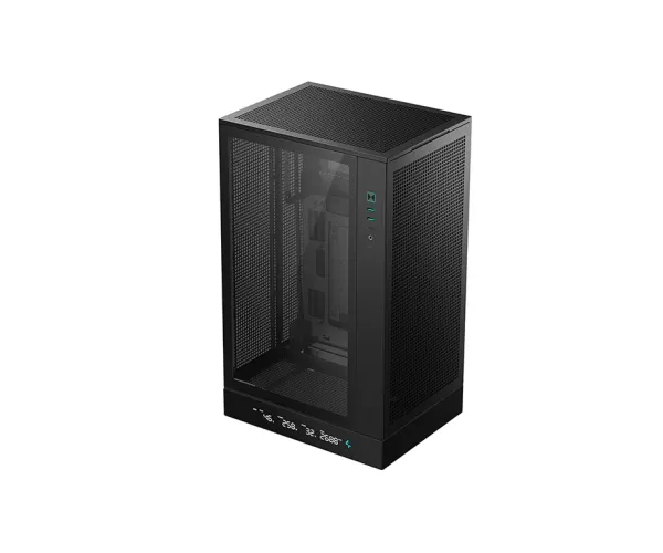 DeepCool CH270 Digital M-ATX Case with Data Screen