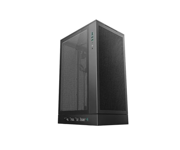 DeepCool CH270 Digital M-ATX Case with Data Screen