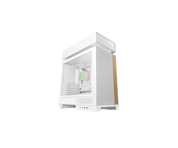DeepCool CL6600 WH Innovative Compartmentalized Compact ATX Case