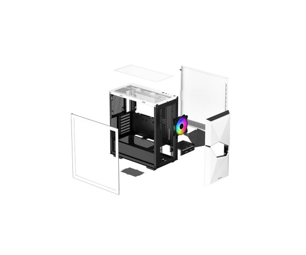 DeepCool CYCLOPS WH Mid-Tower Case 