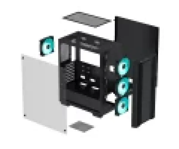 DeepCool CC560 Mid-Tower Case [Black]