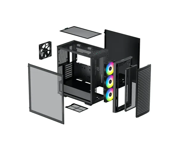 DeepCool CK560 Mid-Tower Case [Black]